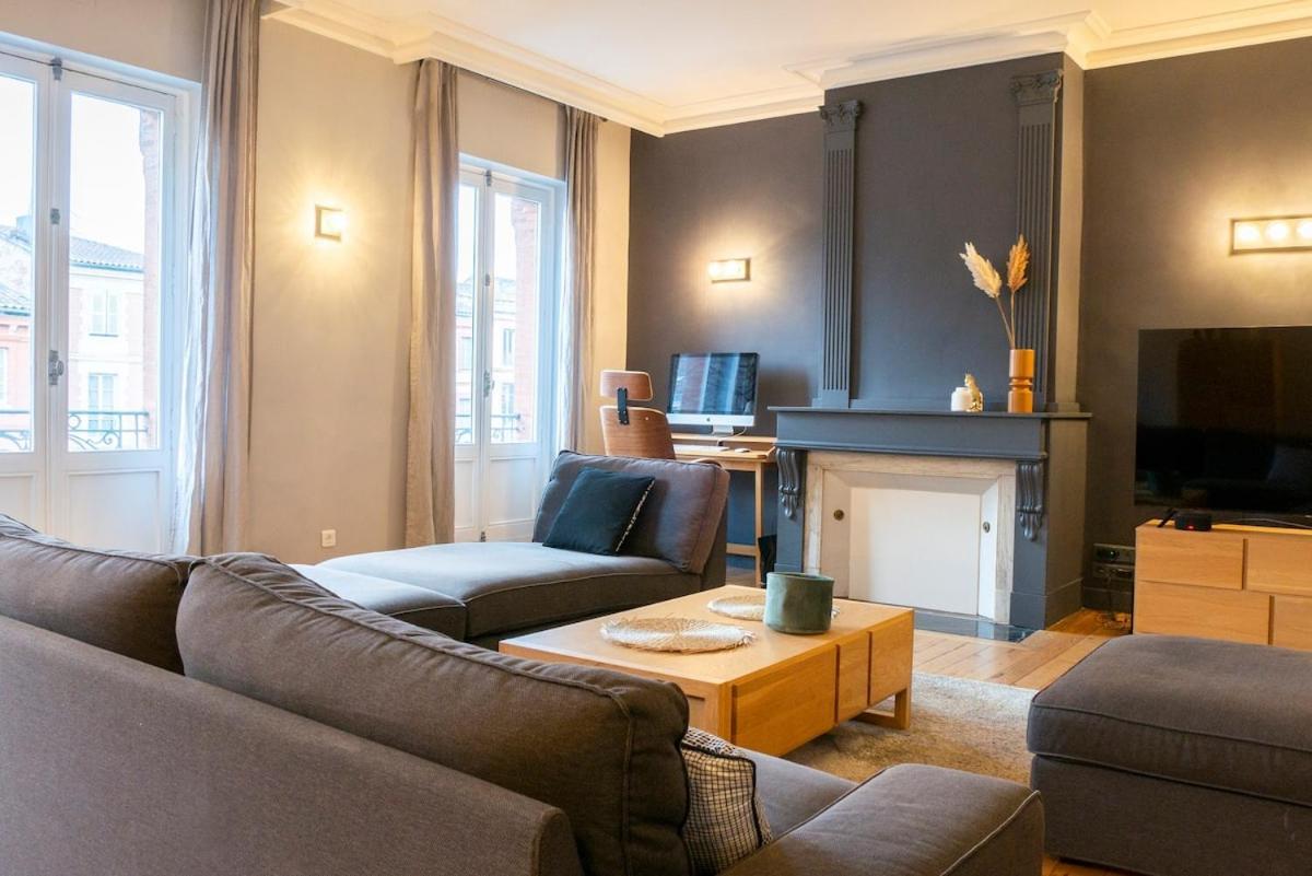 Confort Appartement 110 M² Cleanncosy Toulouse Hypercentre Zewnętrze zdjęcie